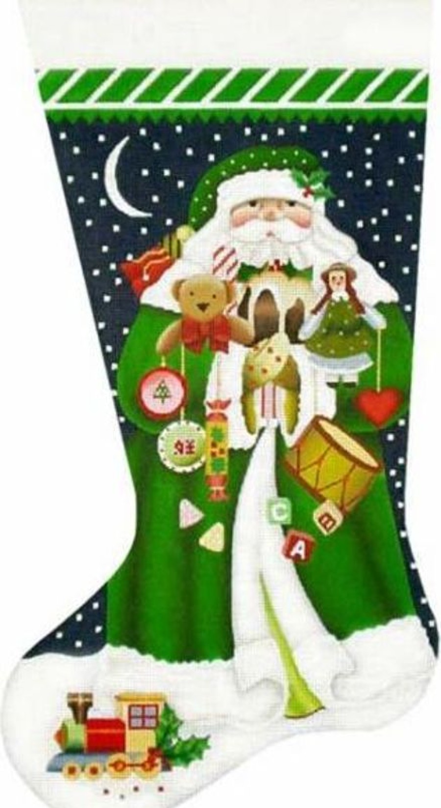 Christmas Stockings Melissa Shirley Designs  | Santa Socks Oo